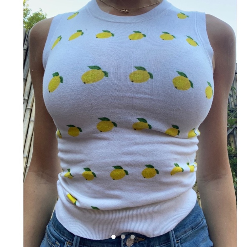 J. Crew Lemon top
